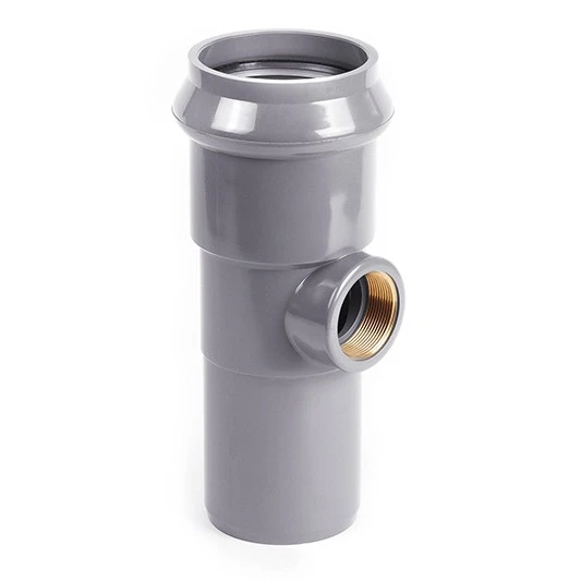 Тройник с резьбовым выходом Dn 110 мм * 2"