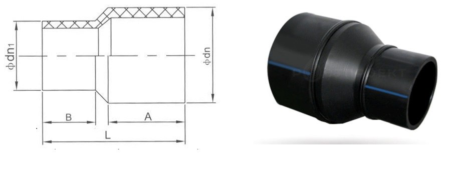 Переход пэ сварной