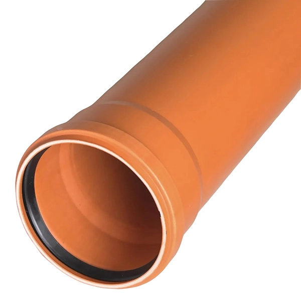 Труба НПВХ наружная канализация Dn 110*2,7*2000 мм SN2 ХЕМКОР