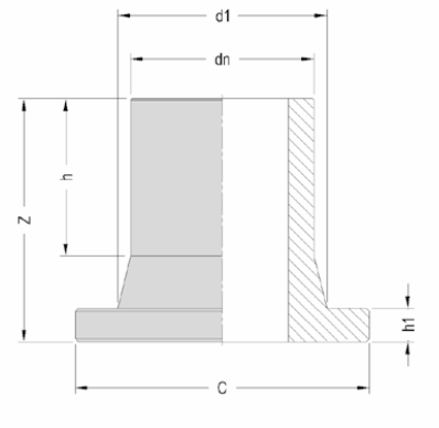 Втулка под фланец литая схема .png