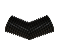 Отвод 45° ПЭ для гофрированных труб DN 110/94