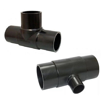 Тройник литой (спигот) ПЭ100 SDR17 d-90 купить со склада в Москве или доставка по РФ