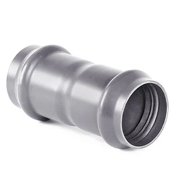 Муфта НПВХ соединительная Dn 90 ХЕМКОР