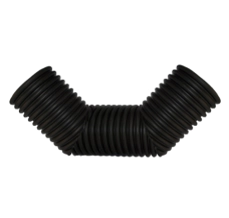 Отвод 90° ПЭ для гофрированных труб DN 200/171
