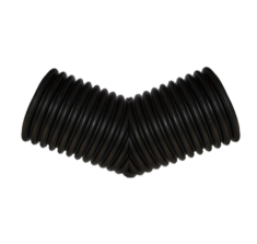 Отвод 45° ПЭ для гофрированных труб DN 110/94