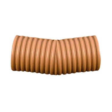 Отвод 15° ПП для гофрированных труб DN 250/216 SN 16