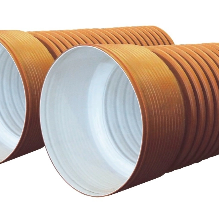 Труба гофрированная  ПП с раструбом SN10 DN 695/600