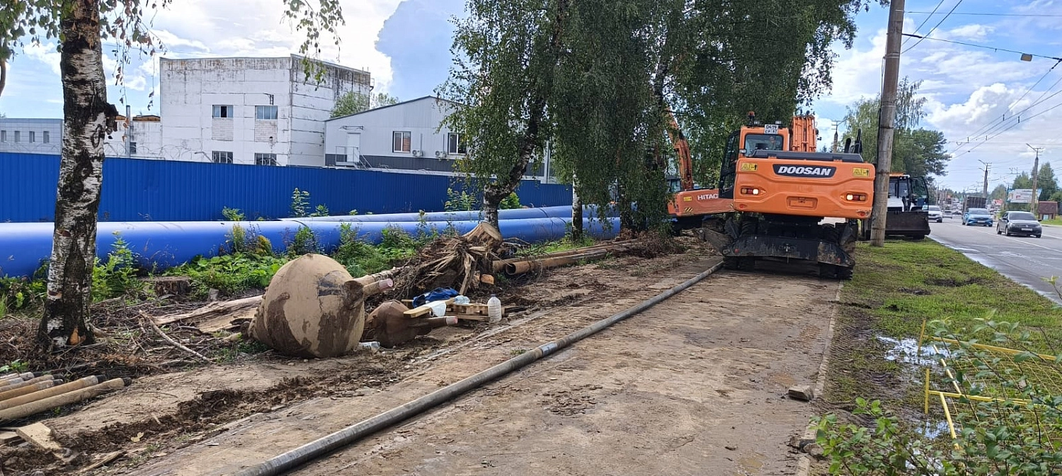 Сварка ПНД трубы и протяжка методом ГНБ в г. Курск